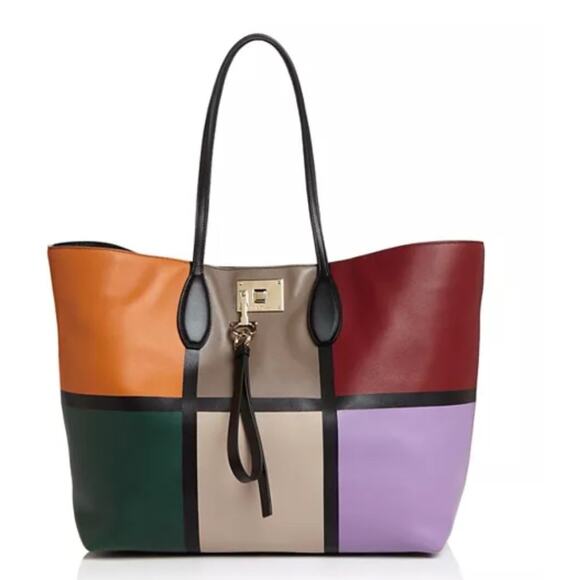 Salvatore Ferragamo Handbags - Salvatore Ferragamo The Studio Color-Block Tote - 100% Exclusive Bloomingdale’s